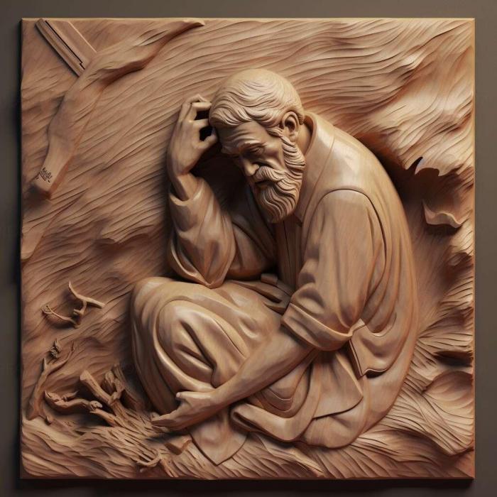 نموذج ثلاثي الأبعاد لآلة CNC 3D Art 